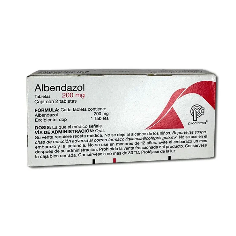 Albendazol 2 Tabletas